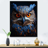 Whimsical Watcher - Owl Home Decor Art