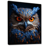 Whimsical Watcher - Owl Home Decor Art