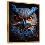 Whimsical Watcher - Owl Home Decor Art
