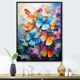 Wild Butterflies Expression Majesty - Butterfly Bedroom Wall Art
