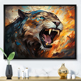 Majestic Panther Roar - Panther Wall Decor