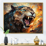 Majestic Panther Roar - Panther Wall Decor