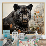 Black Panthers Harmony - Black Panther Wall Art