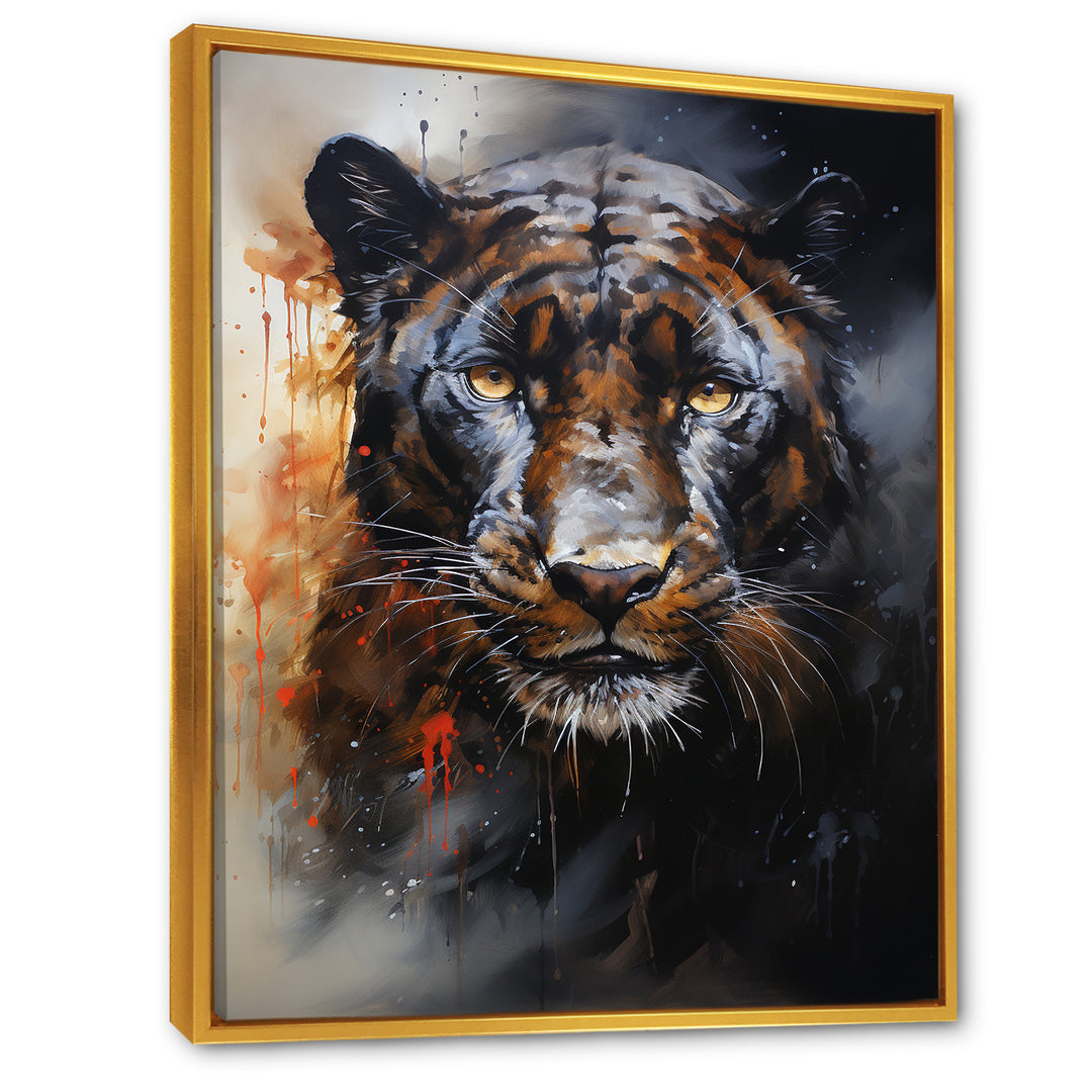 Dynamic Black Panther Spirit - Panther Home Decor Art