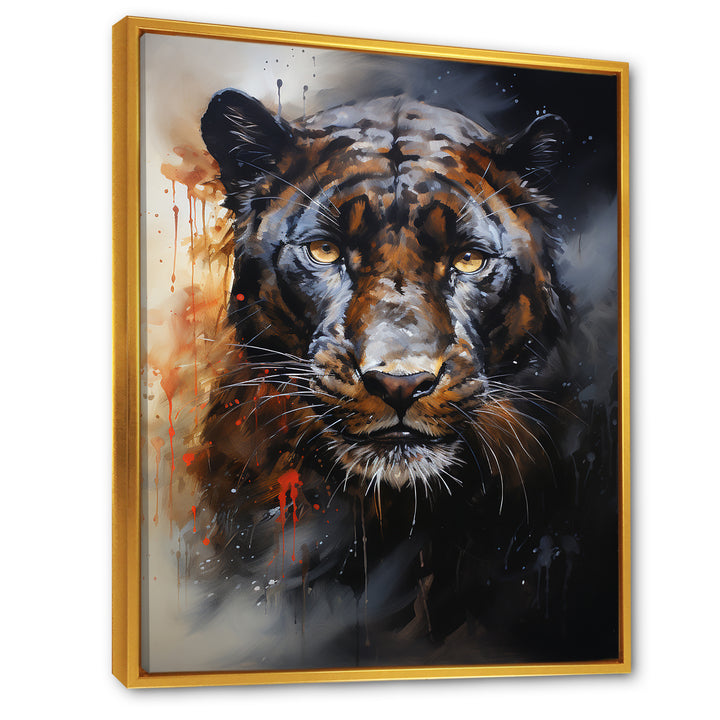 Dynamic Black Panther Spirit - Panther Home Decor Art