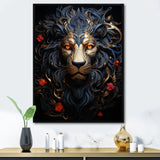 Golden Panther Majesty - Black Panther Wall Art