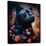 Noir Panther Hunt Tranquility - Panther Wall Decor