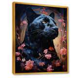 Noir Panther Hunt Tranquility - Panther Wall Decor