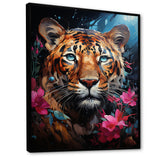 Pop Art Portrait Of A Jaguar - Leopard Wall Art Prints