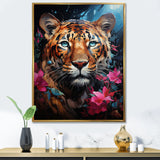 Pop Art Portrait Of A Jaguar - Leopard Wall Art Prints