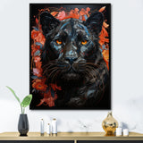 Graffiti Urban Panther Presence - Panther Canvas Wall Art