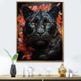 Graffiti Urban Panther Presence - Panther Canvas Wall Art
