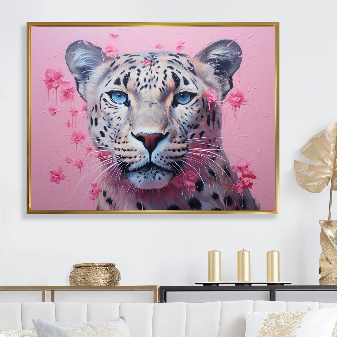 Whimsical Leopard Prowl - Leopard Wall Art Prints