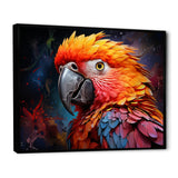 Yellow And Orange Vibrant Parrot Paradox - Parrot Wall Decor