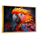 Yellow And Orange Vibrant Parrot Paradox - Parrot Wall Decor