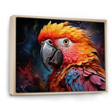 Yellow And Orange Vibrant Parrot Paradox - Parrot Wall Decor