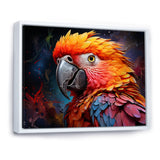 Yellow And Orange Vibrant Parrot Paradox - Parrot Wall Decor