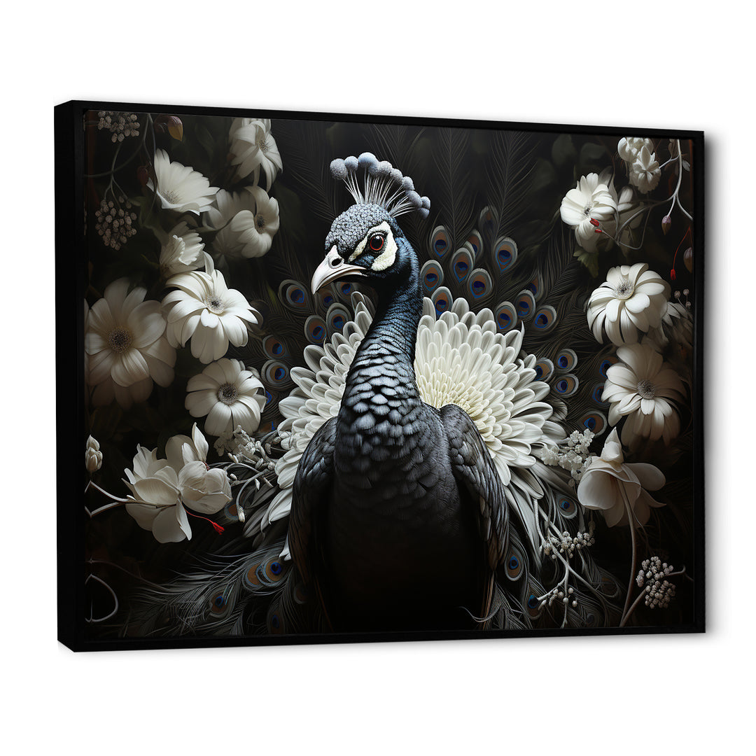 Mystical Peacock Gaze - Peacock Wall Art Prints