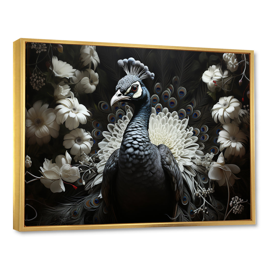 Mystical Peacock Gaze - Peacock Wall Art Prints