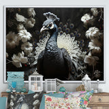Mystical Peacock Gaze - Peacock Wall Art Prints