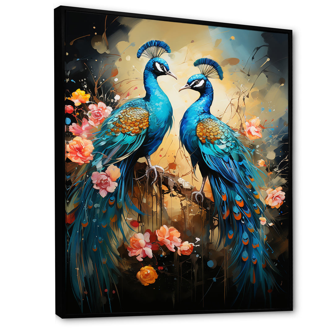Peacock S Graceful Elegance - Peacock Home Decor Art