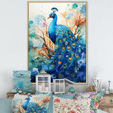 Peacocks Beauty In Every Feather - Peacock Bedroom Wall Art