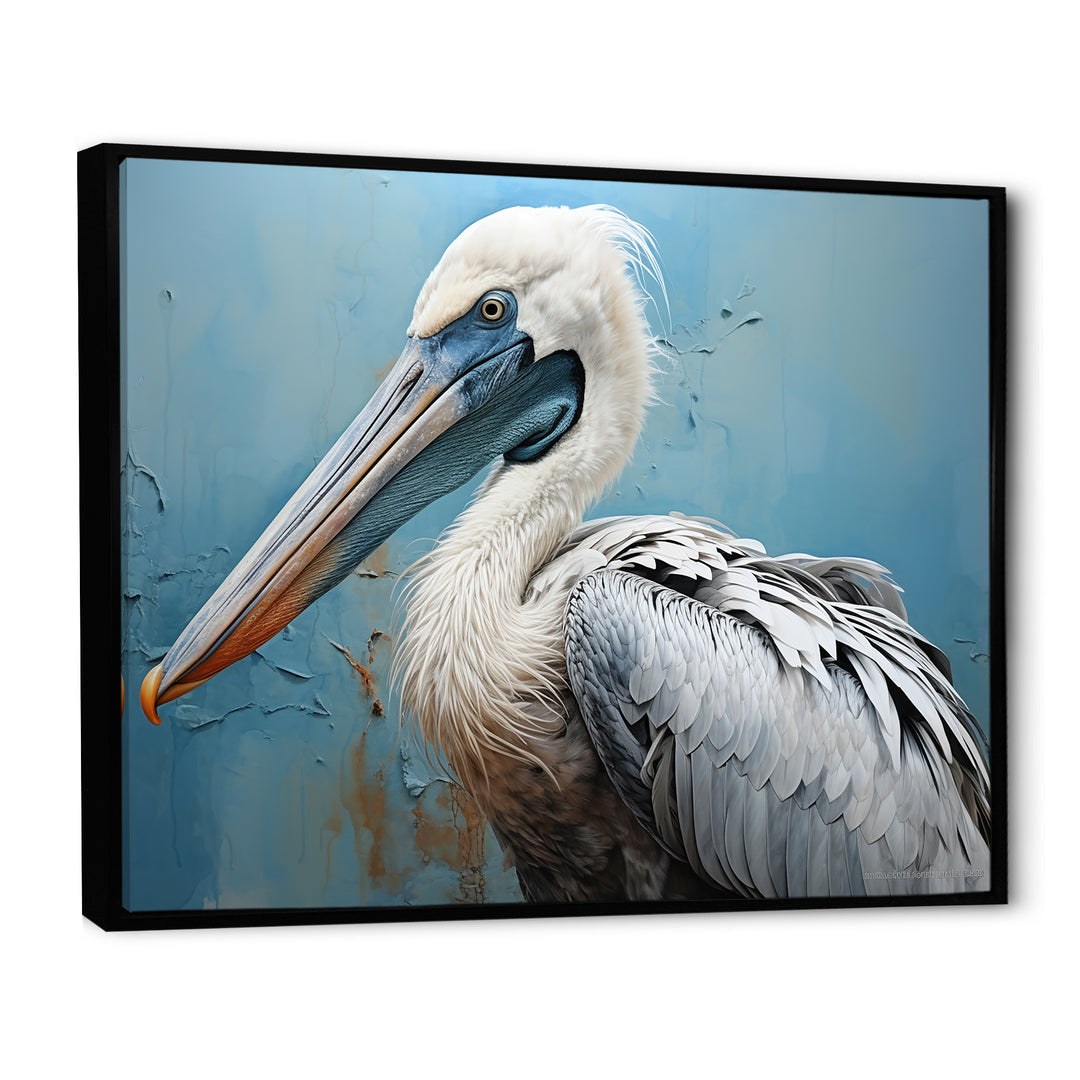 Graceful Pelican Presence - Pelican Wall Decor