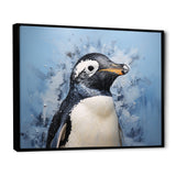 Minimalism Penguin Portrait - Penguin Wall Art Prints