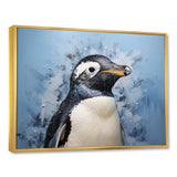 Minimalism Penguin Portrait - Penguin Wall Art Prints