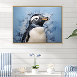 Minimalism Penguin Portrait - Penguin Wall Art Prints