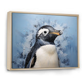 Minimalism Penguin Portrait - Penguin Wall Art Prints