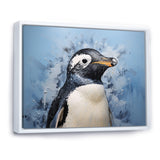 Minimalism Penguin Portrait - Penguin Wall Art Prints