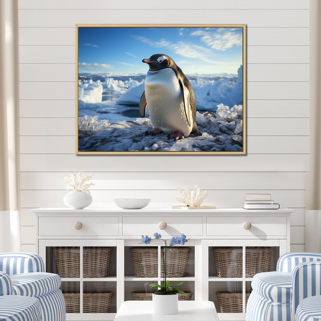 Penguin Waddle Of Elegance - Penguin Wall Art Prints