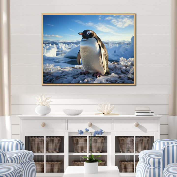 Penguin Waddle Of Elegance - Penguin Wall Art Prints