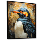 Curious Penguins Snowy Wonders - Penguin Living Room Wall Art