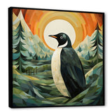 Penguin Forest At Sunset - Penguin Wall Decor