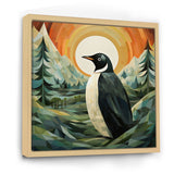 Penguin Forest At Sunset - Penguin Wall Decor