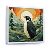 Penguin Forest At Sunset - Penguin Wall Decor