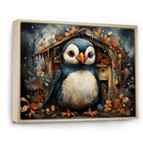 Playful Penguin Playhouse - Penguin Wall Art Prints
