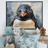 Curious Penguin Portraits - Penguin Home Decor Art