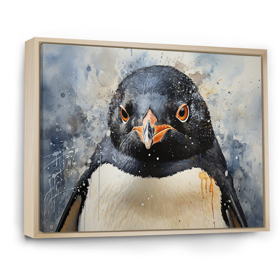 Curious Penguin Portraits - Penguin Home Decor Art