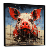 Flamenco Swine - Pig Bedroom Wall Art