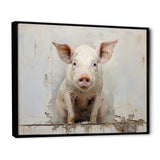 The Art Of Pigs - Pig Canvas Wall Art