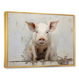 The Art Of Pigs - Pig Canvas Wall Art