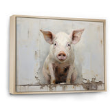 The Art Of Pigs - Pig Canvas Wall Art