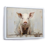 The Art Of Pigs - Pig Canvas Wall Art