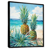 Juicy Pineapple Bliss IV - Food & Beverage Canvas Wall Art