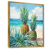 Juicy Pineapple Bliss IV - Food & Beverage Canvas Wall Art