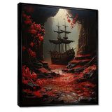 Buccaneer Rogues Ship - People Canvas Wall Art