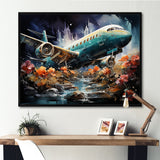 Fantasy Flower Aircraft S Last Checks - Plane Canvas Wall Art